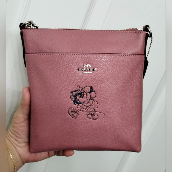 Coach X Disney Minnie Mouse Crossbody Bag - Picture 8 of 14